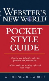 Webster's New World Pocket Style Guide Custom
