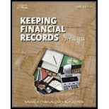 Working Papers, Chapters 10-16 for Kaliski/Schultheis/Passalacqua's Keeping Financial Records for Business, 10th