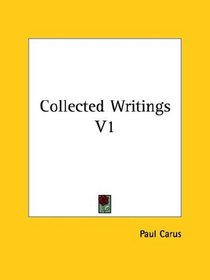 Collected Writings V1