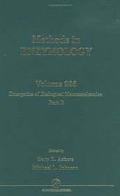 Methods in Enzymolgoy, Volume 295: Energetics of Biological Macromolecules, Part B (Methods in Enzymology)