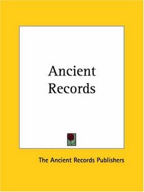 Ancient Records