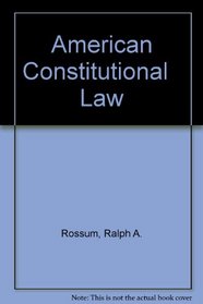 American Constitutional   Law