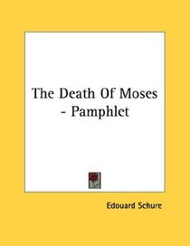 The Death Of Moses - Pamphlet