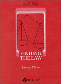 Finding the Law : An Abridged Edition of How to Find the Law (11th Ed) (American Casebook Series)