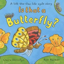 Is That a Butterfly?: A Lift-the-flap Life Cycle Story