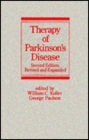 Therapy of Parkinson's Disease (Neurological Disease and Therapy)