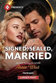 Signed, Sealed, Married (Diamond in the Rough, Bk 4) (Harlequin Presents, No 4213) (Larger Print)