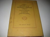 Selected Songs of Thomas Campion