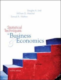 Statistical Techniques in Business and Economics: WITH Student CD-Rom Mandatory Package