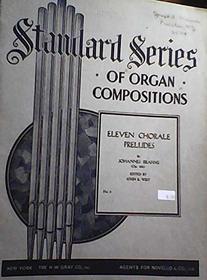 Eleven Chorale Preludes, Op. 122 (Belwin Edition)