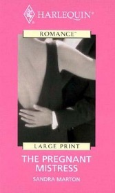 The Pregnant Mistress (Large Print)