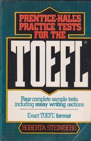 Prentice Hall's Practice Tests for the Toefl