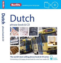 Berlitz Dutch Phrase Book & CD