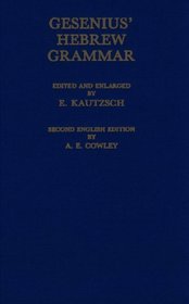 Gesenius' Hebrew Grammar