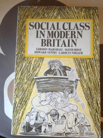 Social Class in Modern Britain