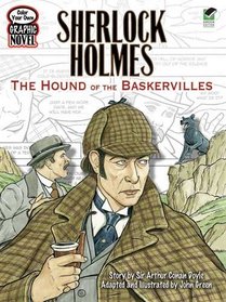 Color Your Own Graphic Novel SHERLOCK HOLMES: The Hound of the Baskervilles