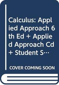 Larson Calculus: Applied Approach 6th Edition Plus Applied Approach Cd Plus Student Solutions Guide Plus Smarthinking