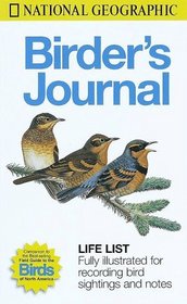 National Geographic Birders Journal