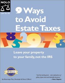 9 Ways to Avoid Estate Taxes (9 Ways to Avoid Estate Taxes)