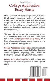 College Application Essay Hacks: Your not-totally-boring guide to writing a potent essay that will boost your chances of admission.
