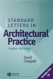 Standard Letters in Architectural Practice, with CD