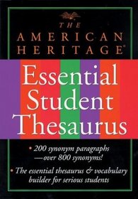 The American Heritage Student Thesaurus