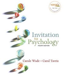Invitation to Psychology Value Pack (includes Study Guide for Invitation to Psychology  & Current Directions in Introductory Psychology)