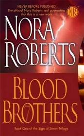 Blood Brothers (Sign of Seven, Bk 1) (Large Print)