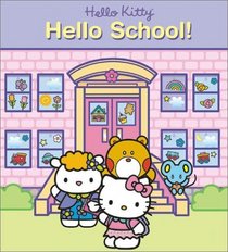 Hello Kitty Hello School! Book  Finger Puppets