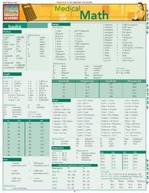 Medical Math (Quickstudy: Academic)