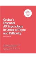 Gruber's Essential AP Psychology: In Order of Topic and Difficulty