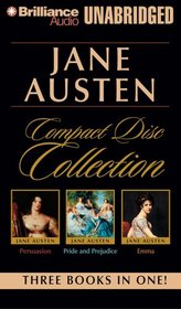 Jane Austen CD Collection: Pride and Prejudice, Persuasion, Emma