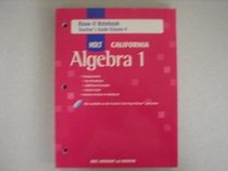 Know-It Notebook Teacher's Guide Volume 4 (HOLT CALIFORNIA Algebra 1)