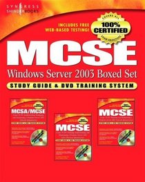 MCSE Windows Server 2003 Boxed Set Study Guide & DVD Training System