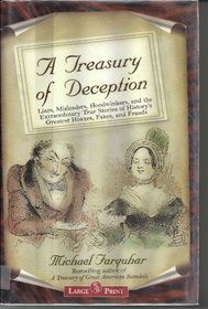 A Treasury of Deception (Large Print)