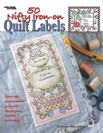 50 Nifty Iron-On Quilt Labels  (Leisure Arts #3466)