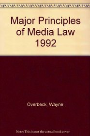 Major Principles of Media Law, 1992