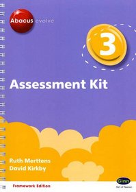 Abacus Evolve Year 3 Assessment Kit Framework: 3 (Abacus Evolve Framework)