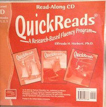 Modern Curriculum Press Quick Reads Level D Books 1, 2, 3 Read Along CD