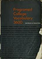 Programed college vocabulary 3600