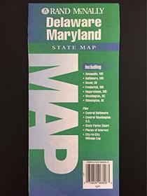 Rand McNally Delaware Maryland: State Map (State Maps-USA)