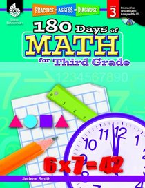 Practice, Assess, Diagnose: 180 Days of Math for Third Grade (Practice-Assess-Diagnose, Grade 3)