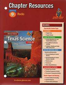 Glencoe Science Texas Grade 8 Rocks 504 2002
