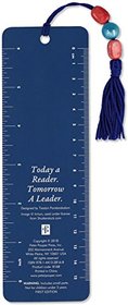 Today a Reader, Tomorrow a Leader Beaded Bookmark