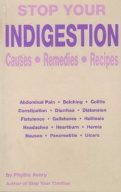 Stop Your Indigestion: Causes, Remedies, Recipes