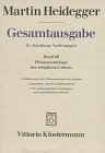Phanomenologie des religiosen Lebens (Gesamtausgabe / Martin Heidegger. II. Abteilung, Vorlesungen 1919-1944) (German Edition)
