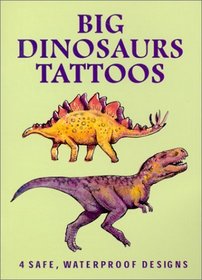 Big Dinosaurs Tattoos (Temporary Tattoos)