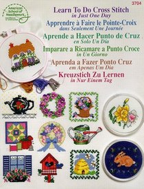 Learn to do Cross Stitch in Just One Day (in six languages)