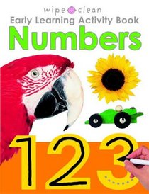 Wipe Clean Early Learning Activity Book - Numbers (Wipe Clean Early Learning Activity Books)