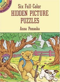 Six Full-Color Hidden Picture Puzzles (Dover Little Activity Books)